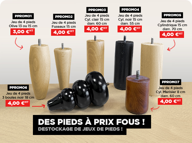 Destockage de jeux de pieds